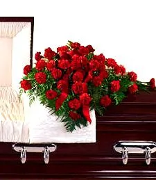 Funeral Cover Casket – Medium