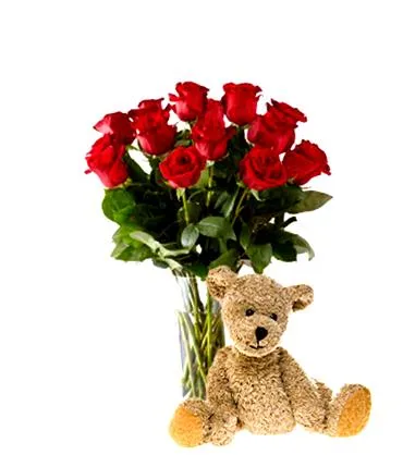 Teddy Bear - Sunny Flower Delivery
